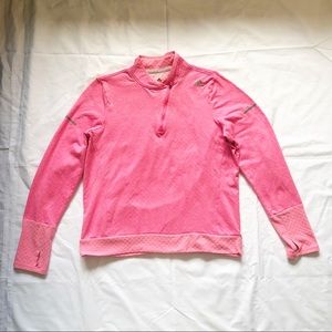 Adidas climaheat women’s Running sweatshirt pink L